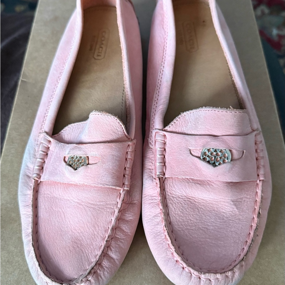 Coach Tan Textured Leather